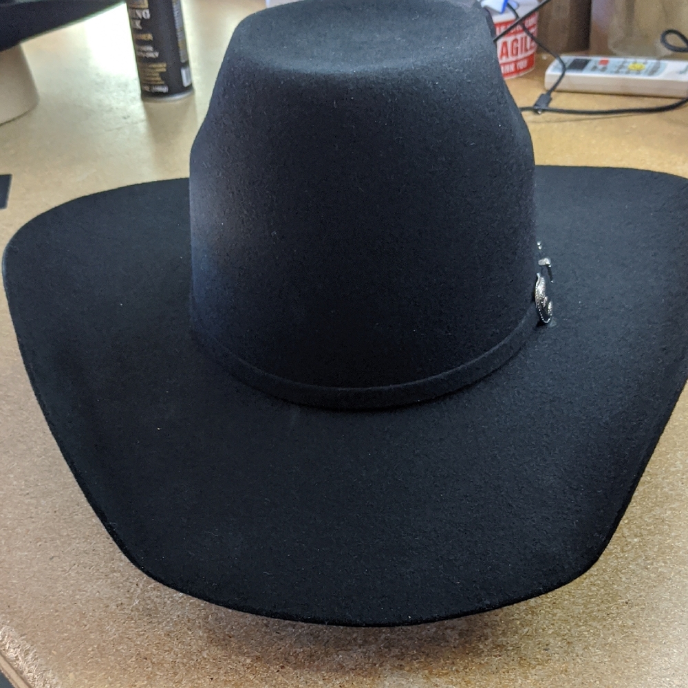 Resistol Black Felt Cowboy Hat - Pay Window